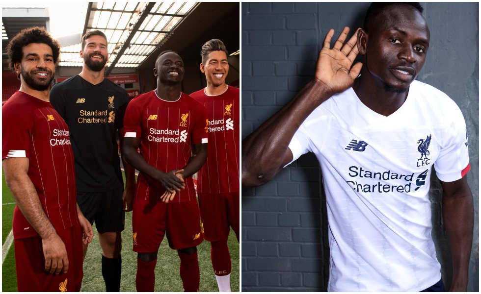 Le nuove maglie del Liverpool 2019/20