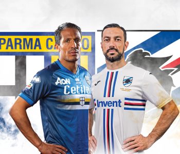 #Blucrociati: le maglie invertite di Parma e Sampdoria