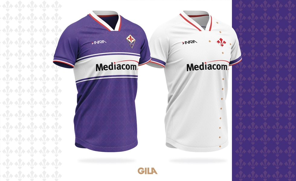 I concept Kit per le maglie della Fiorentina 2019 2020 by Gilafootball