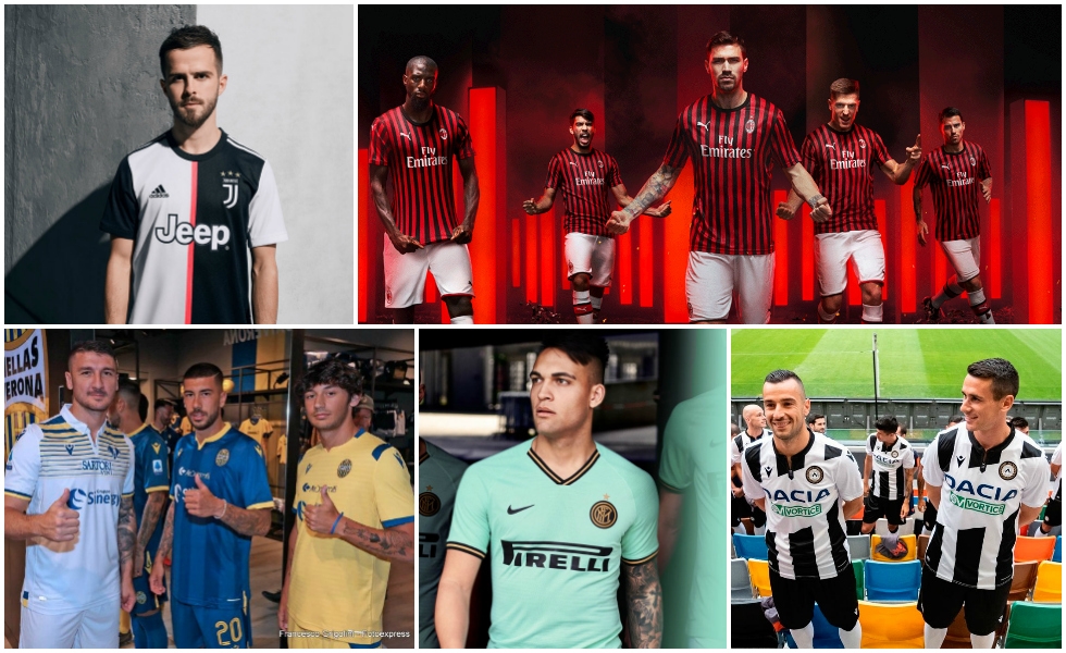 Tutte le maglie della Serie A 2019-2020