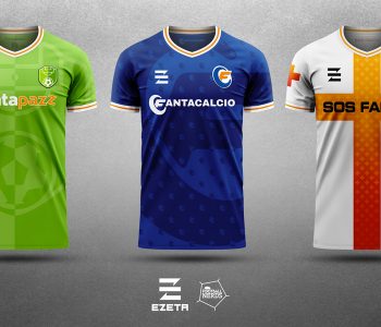 Le community del Fantacalcio scendono in campo. Ecco le maglie by EZETA
