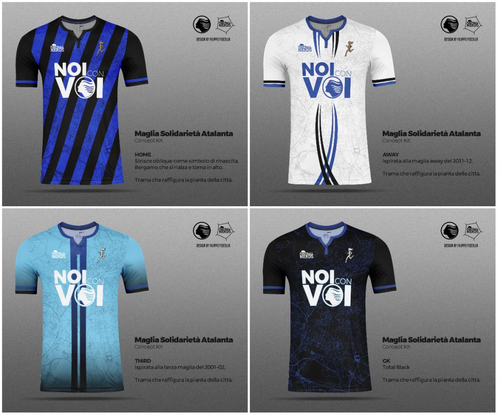 NerdConcept Challenge, ecco la migliore maglia di solidarietà per Bergamo
