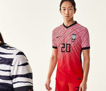 Le maglie e la collezione Nike della Corea del Sud