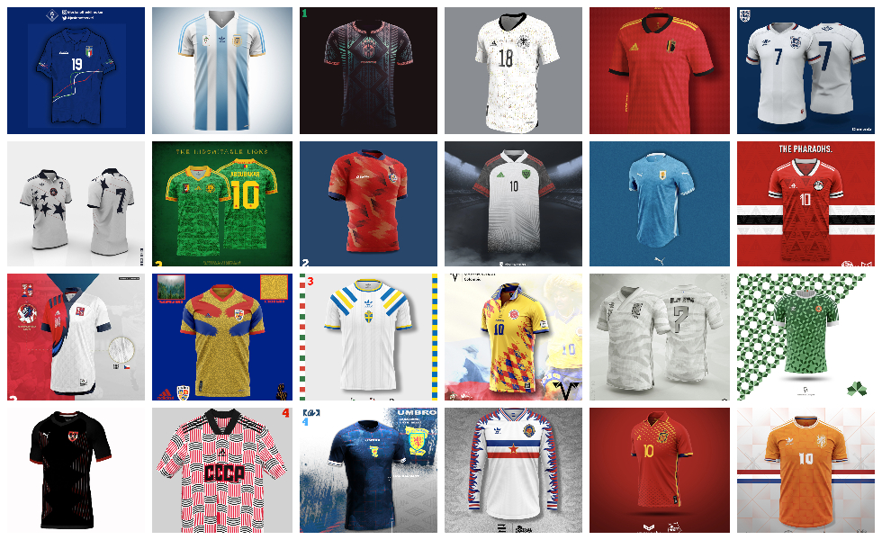 Concept Kit Challenge Italia 90