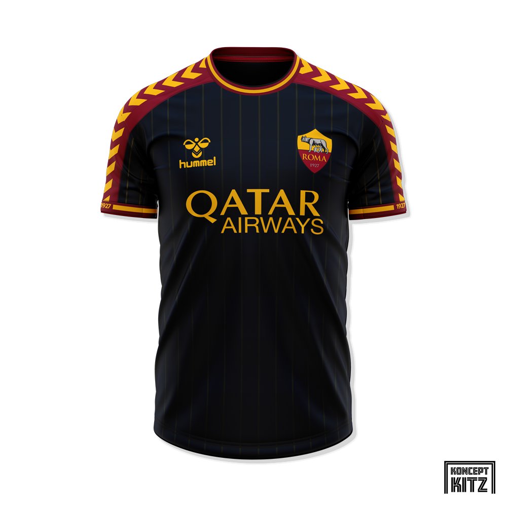 concept kit maglie as roma 2022