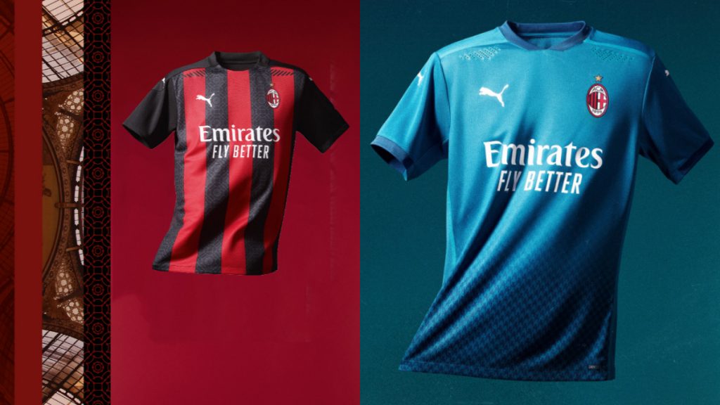 Le nuove maglie del Milan 2020-2021