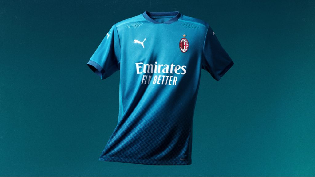 La nuova terza maglie del Milan 2020-2021