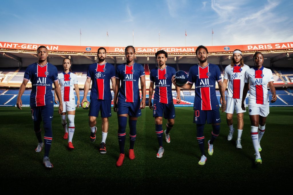 La foto delle nuove maglie PSG 2020-2021