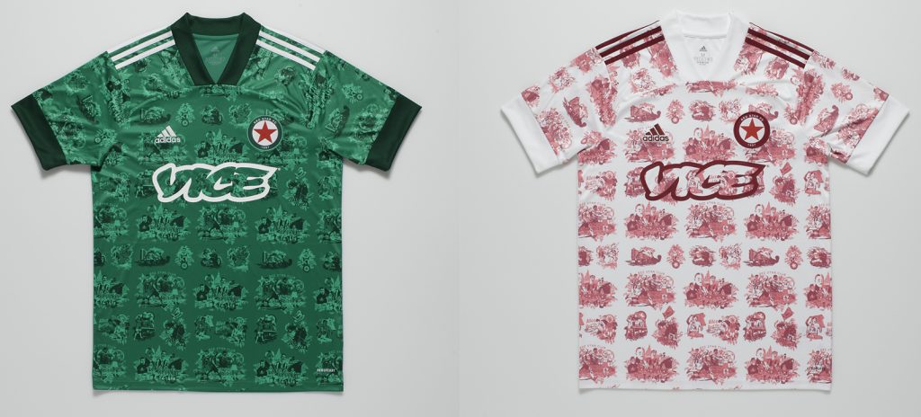 le due maglie red star fc 2020-2021
