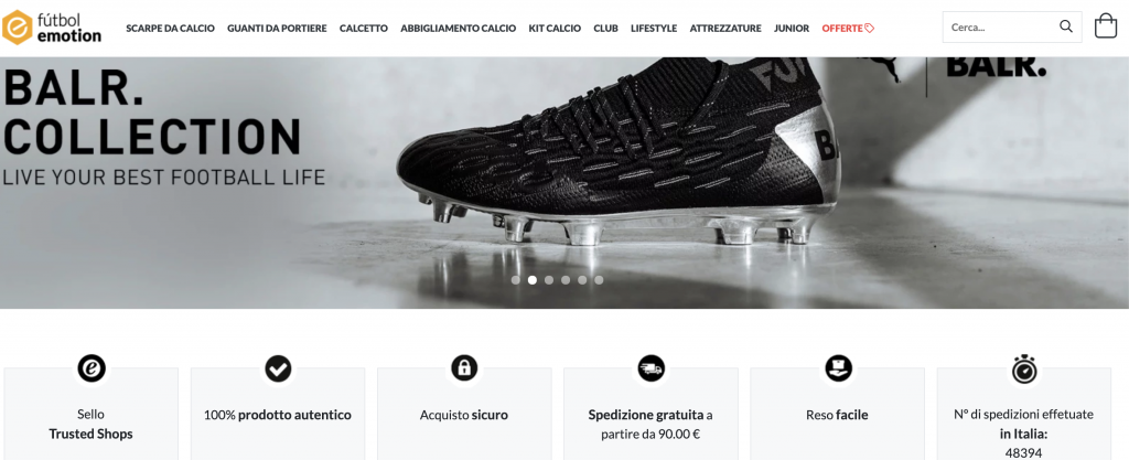 Dove comprare scarpe da calcio online - Futbol Emotion