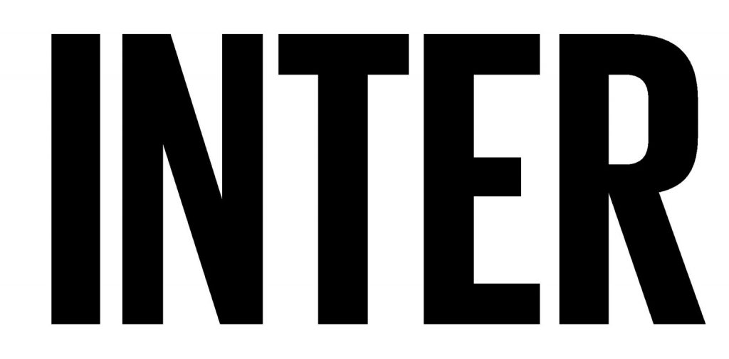 Il nuovo font depositato dall'inter assieme al logo 2021