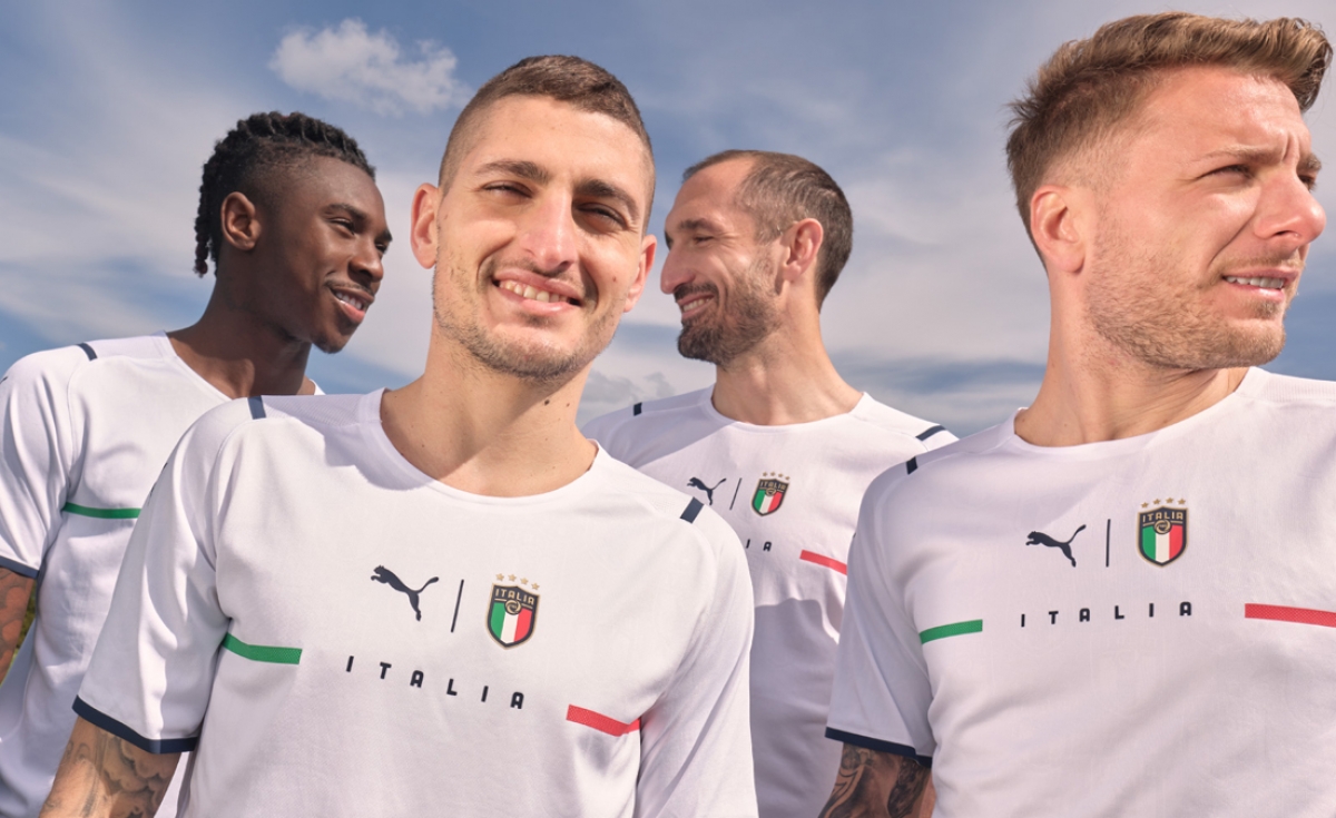 Puma svela la maglia away dell'Italia per Euro 2020