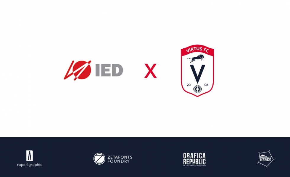 IED Milano e Virtus FC svelano la nuova brand identity