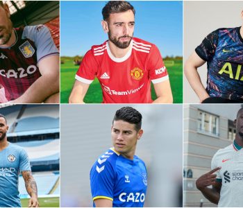 Tutte le maglie della Premier League 2021-2022