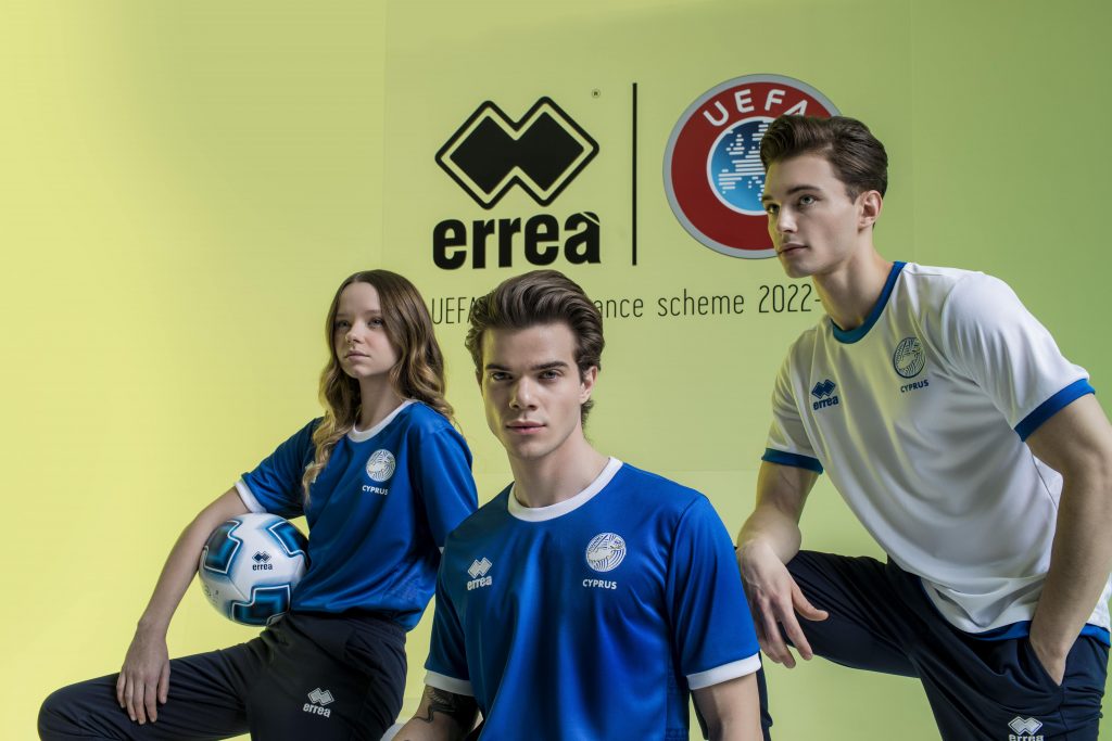 Erreà, le maglie UEFA Kit Assistance Scheme di Cipro
