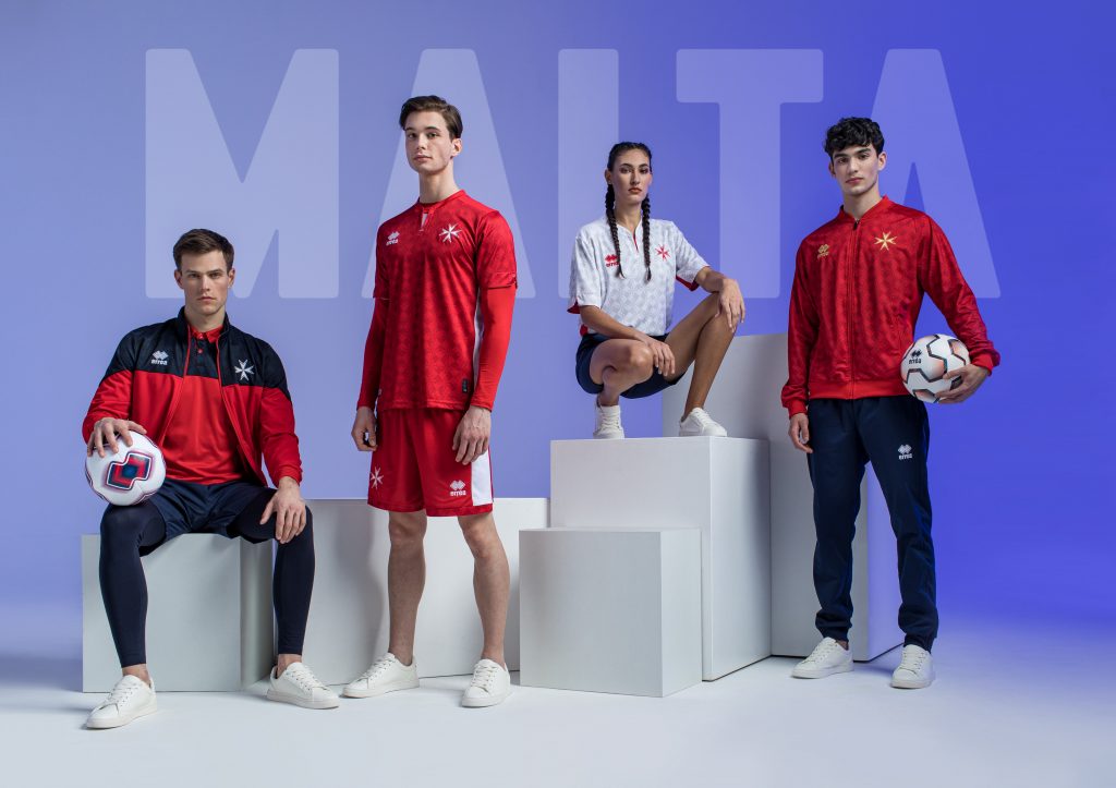 Erreà, le maglie UEFA Kit Assistance Scheme per Malta