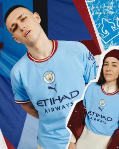 maglie premier league 2022 2023 - maglia home manchester city