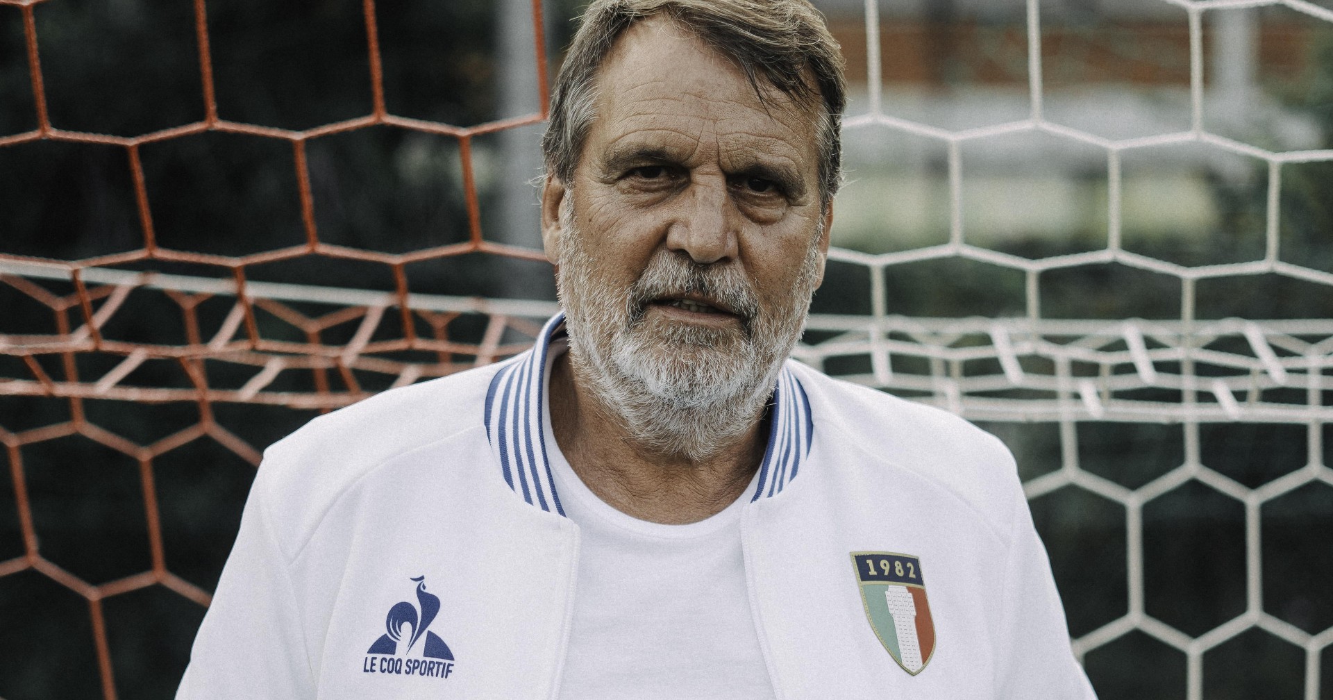maglia calcio vintage Italia 1982 Le coq Sportif Originale Celebrativa