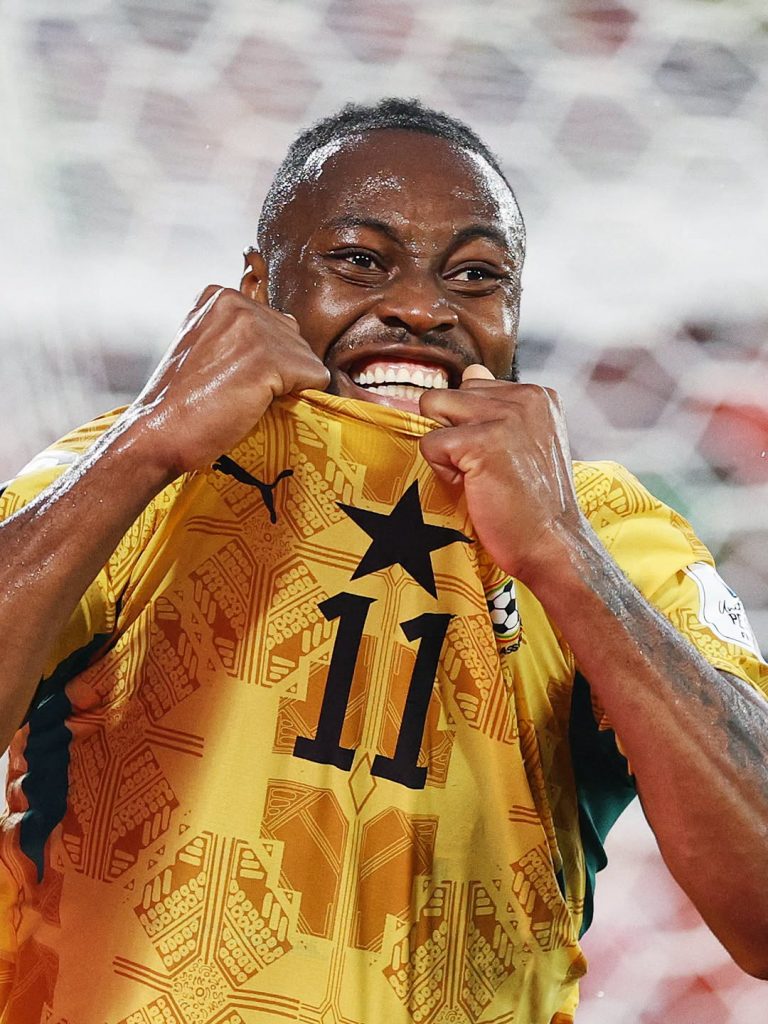 L'inconfondibile Black Star sulla maglia del Ghana per i mondiali 2026