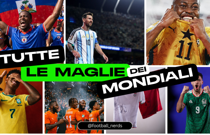 Tutte le maglie dei Mondiali 2026